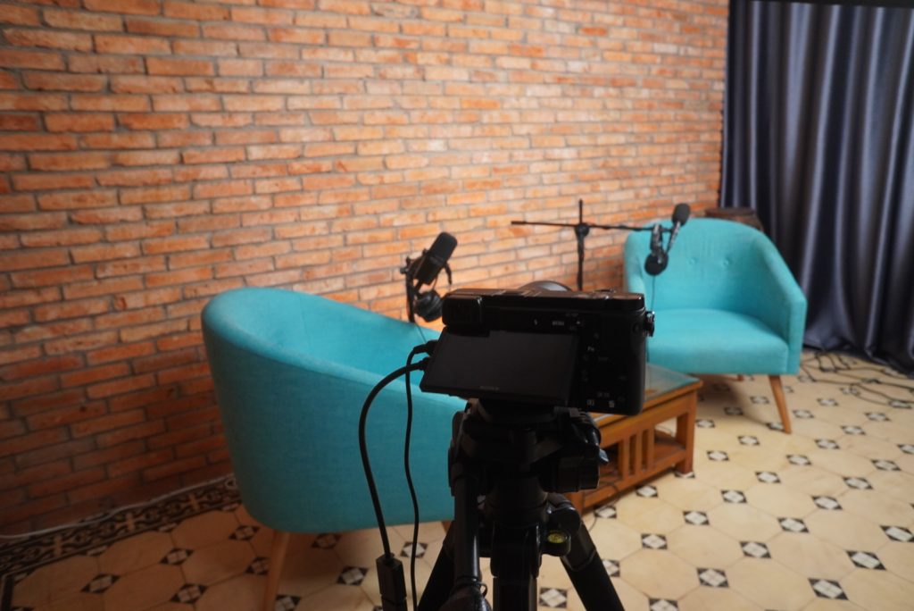 booking a podcast studio in saigon